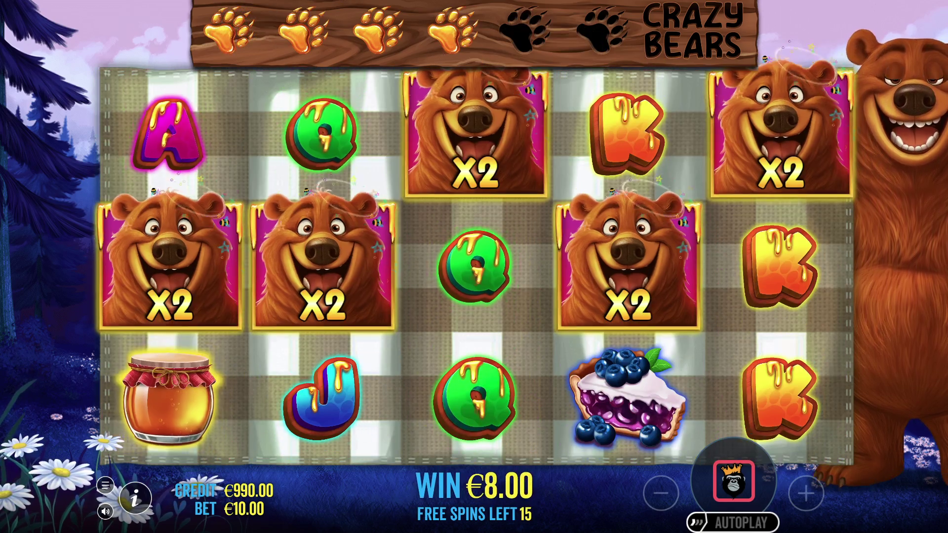 Bear Crazy - Main game