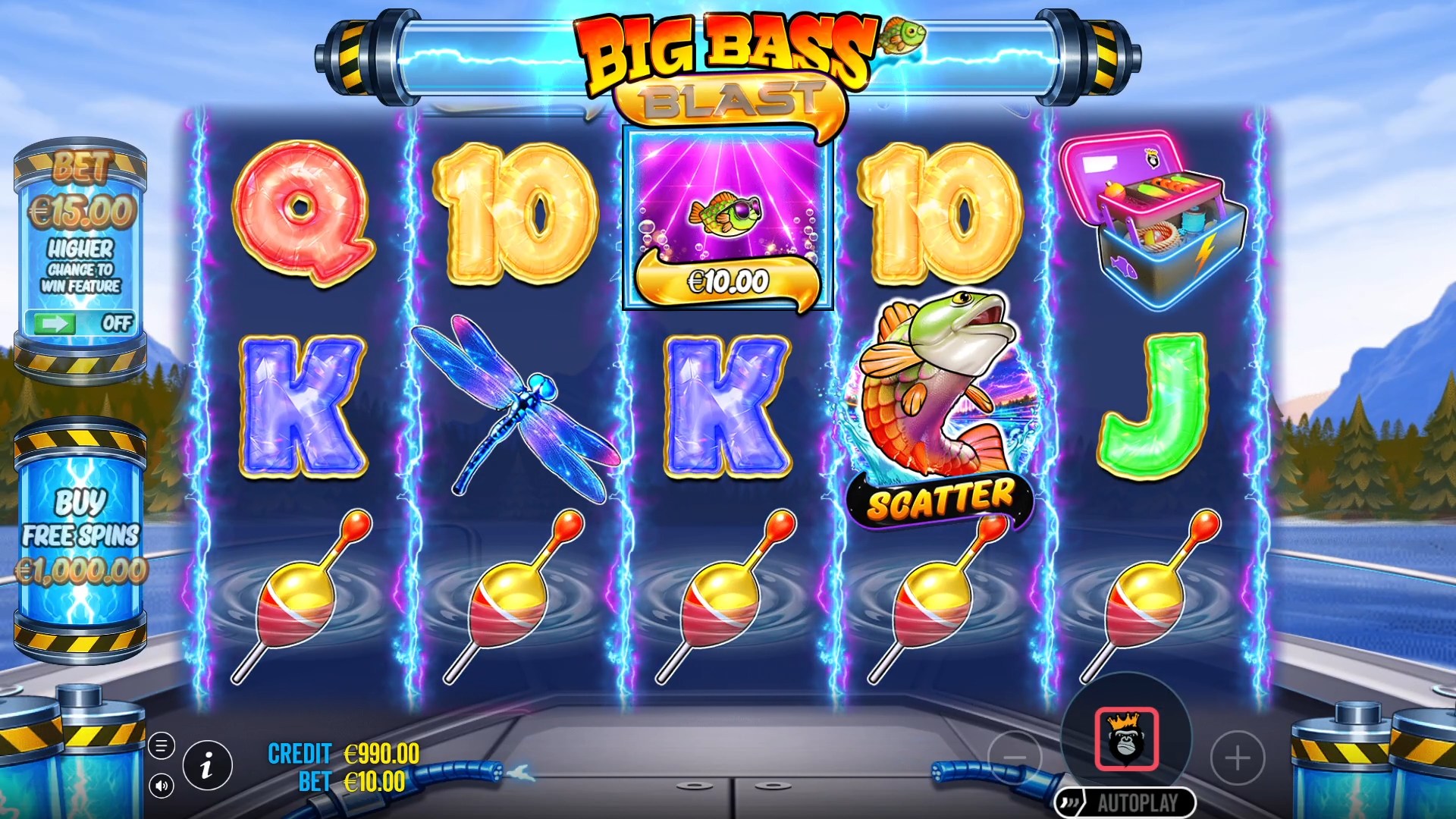 Big Bass Blast - Main game