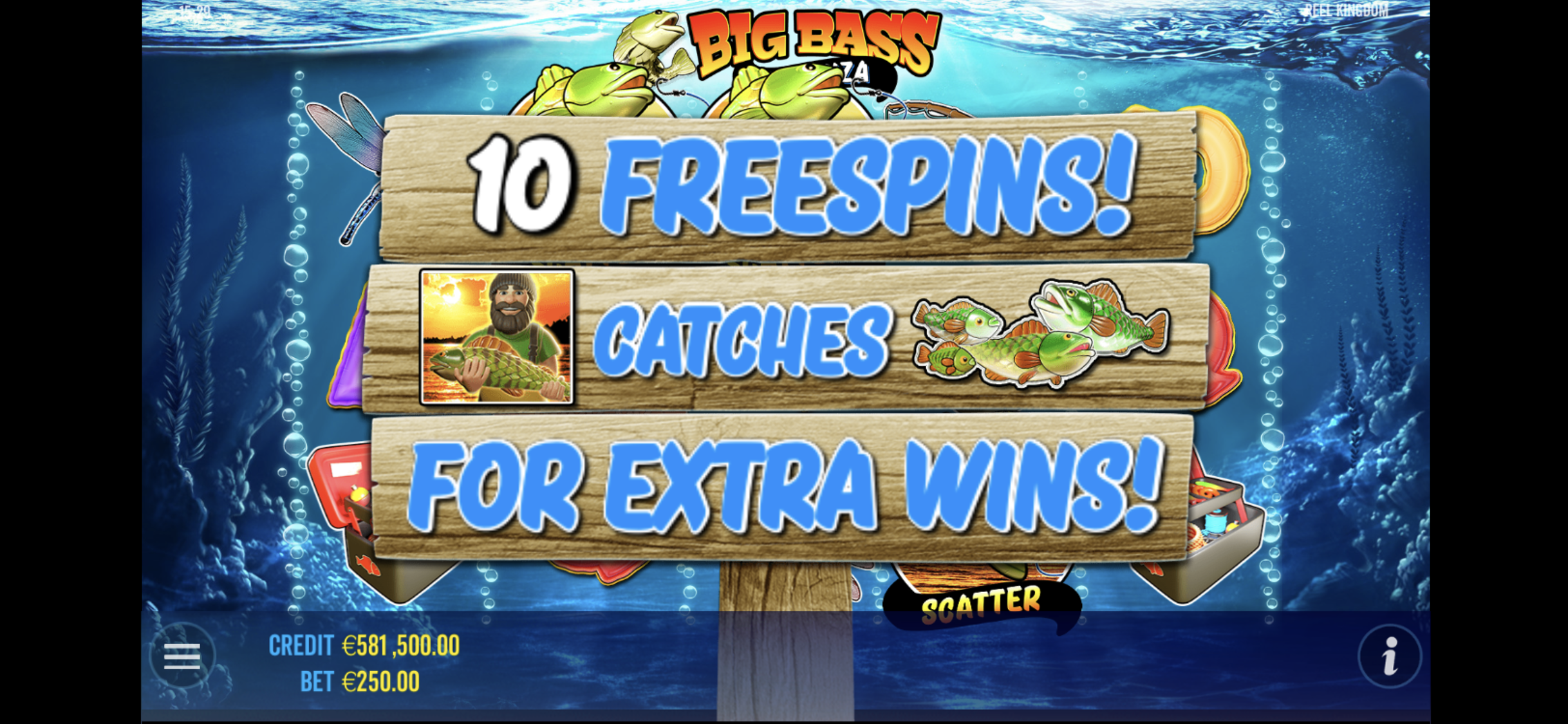 Big Bass Bonanza - Free spins 4