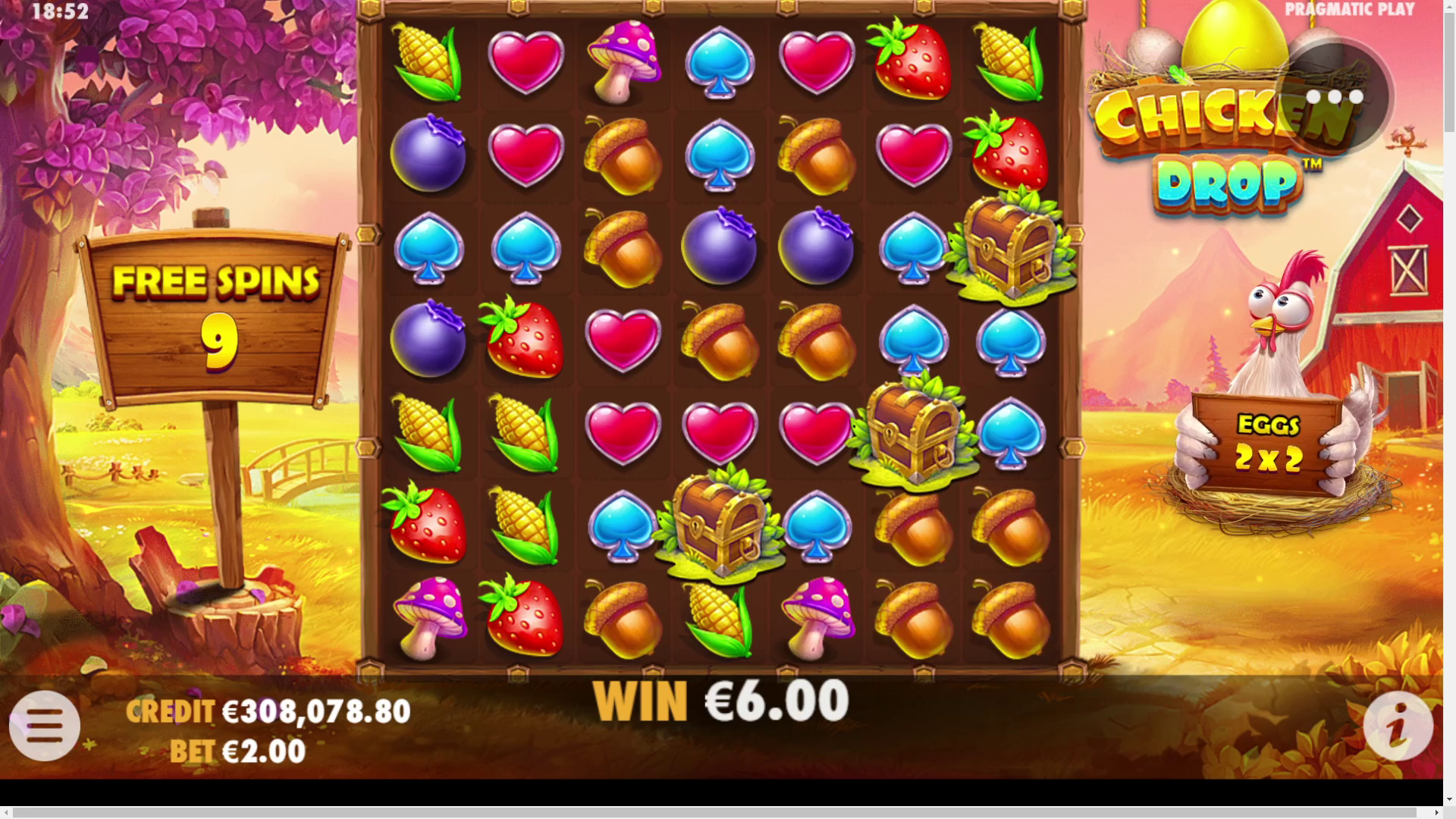Chicken Drop - Free spins 4