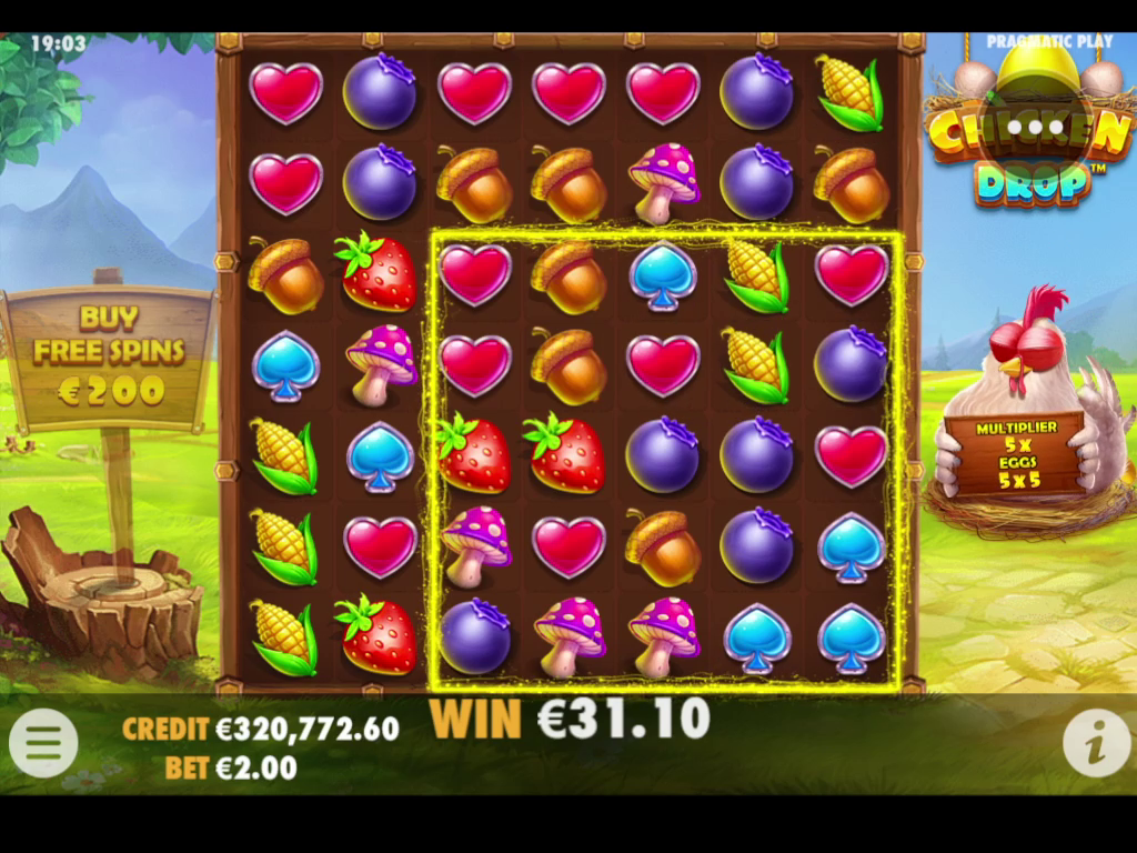 Chicken Drop - Buy bonus 3