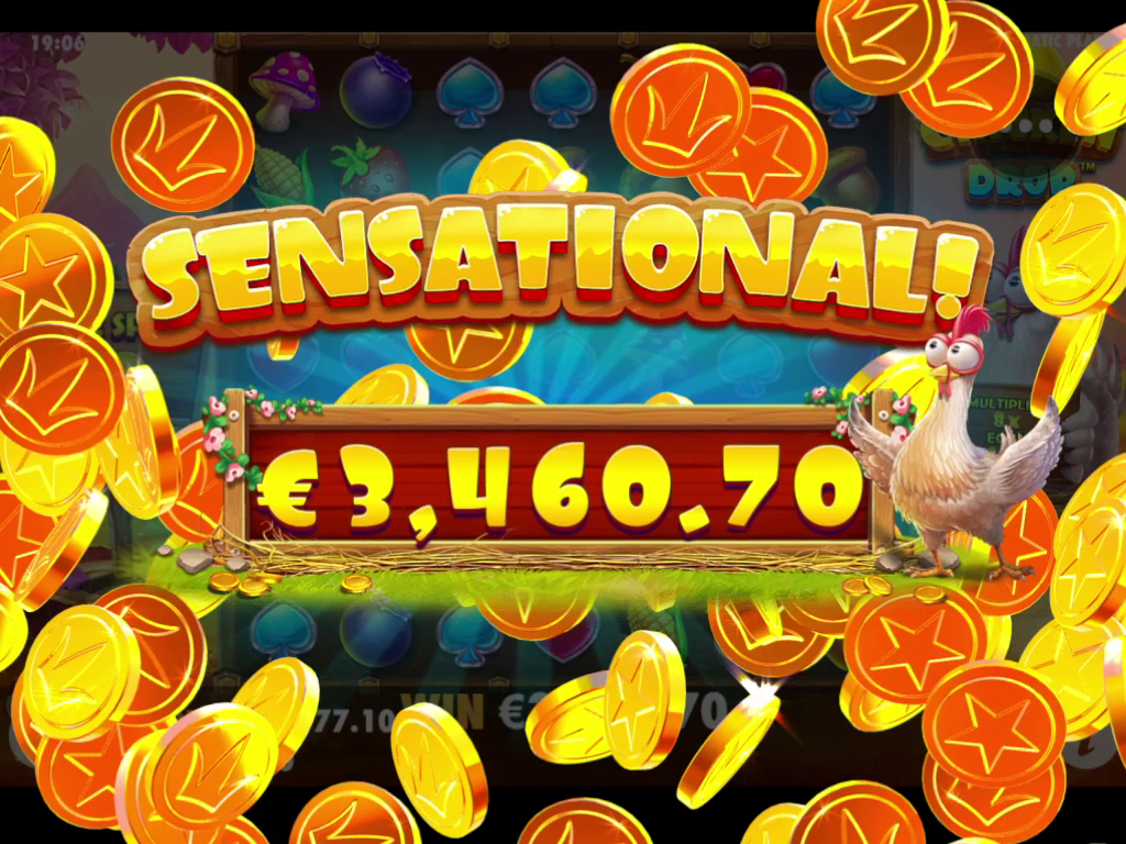 Chicken Drop - Big win 4