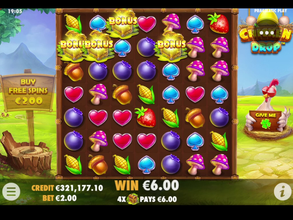 Chicken Drop - Big win 5