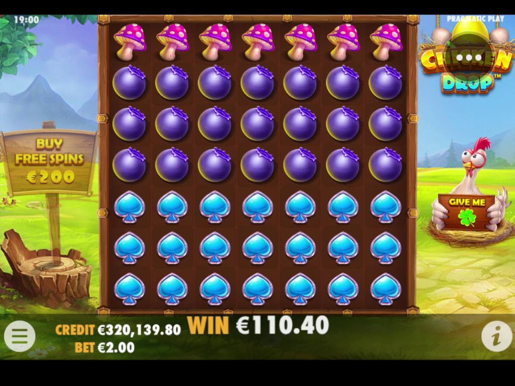 Chicken Drop - Big win 7