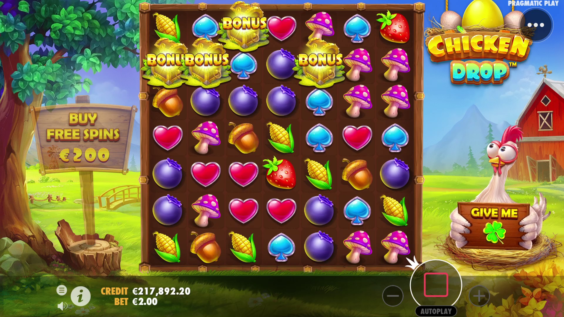 Chicken Drop - Free spins 9