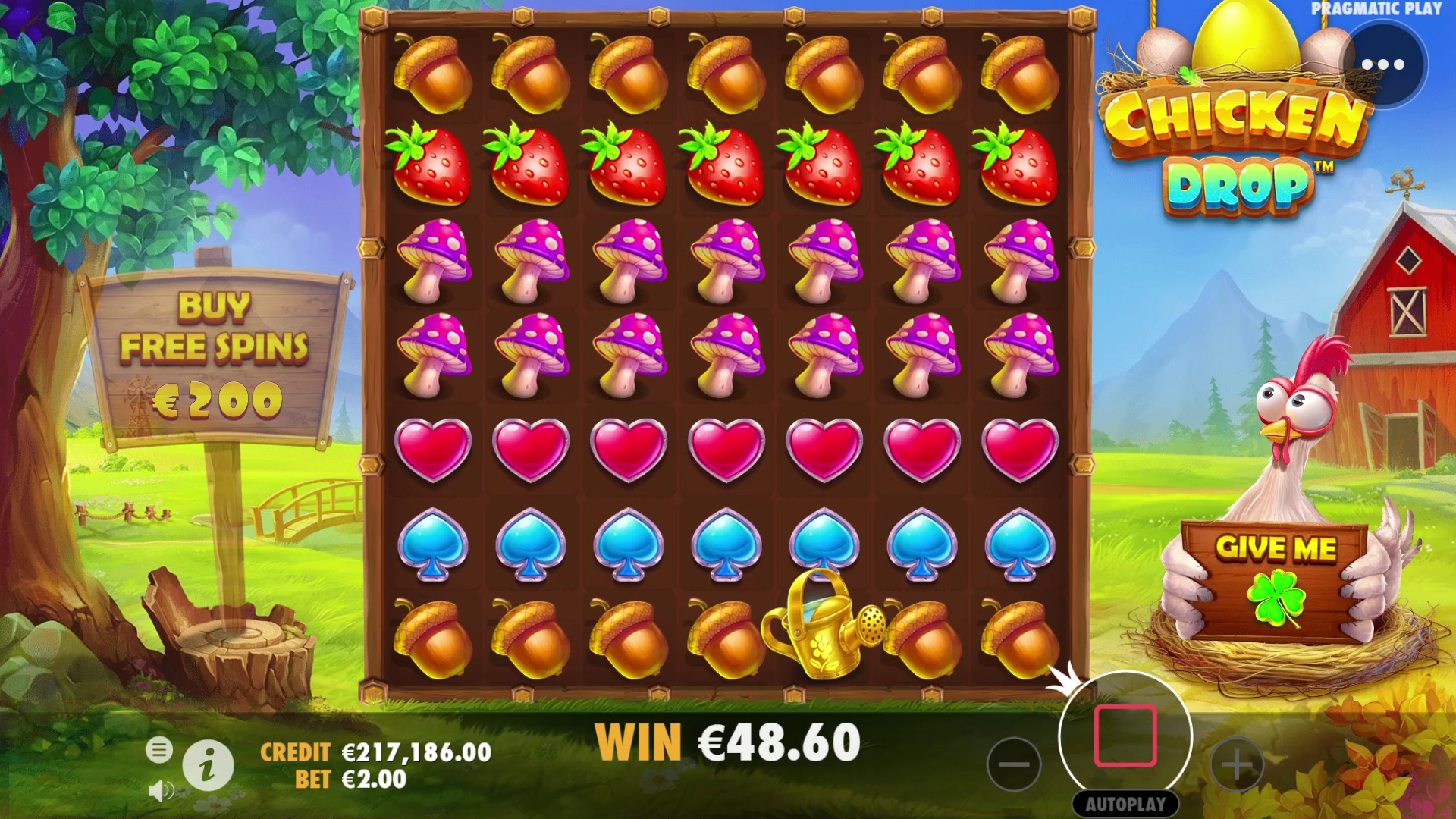 Chicken Drop - Free spins 11