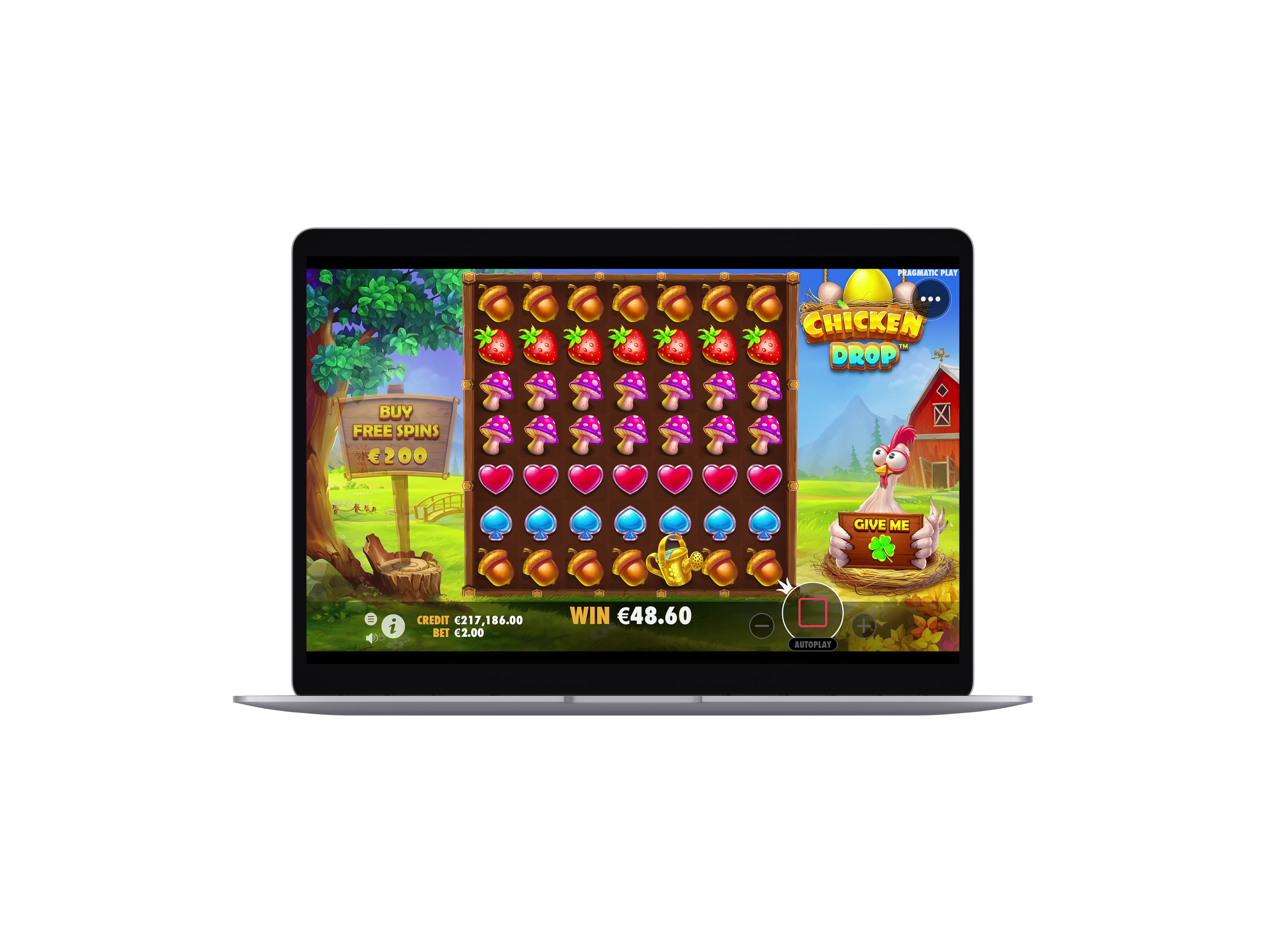 Chicken Drop - Buy bonus 5