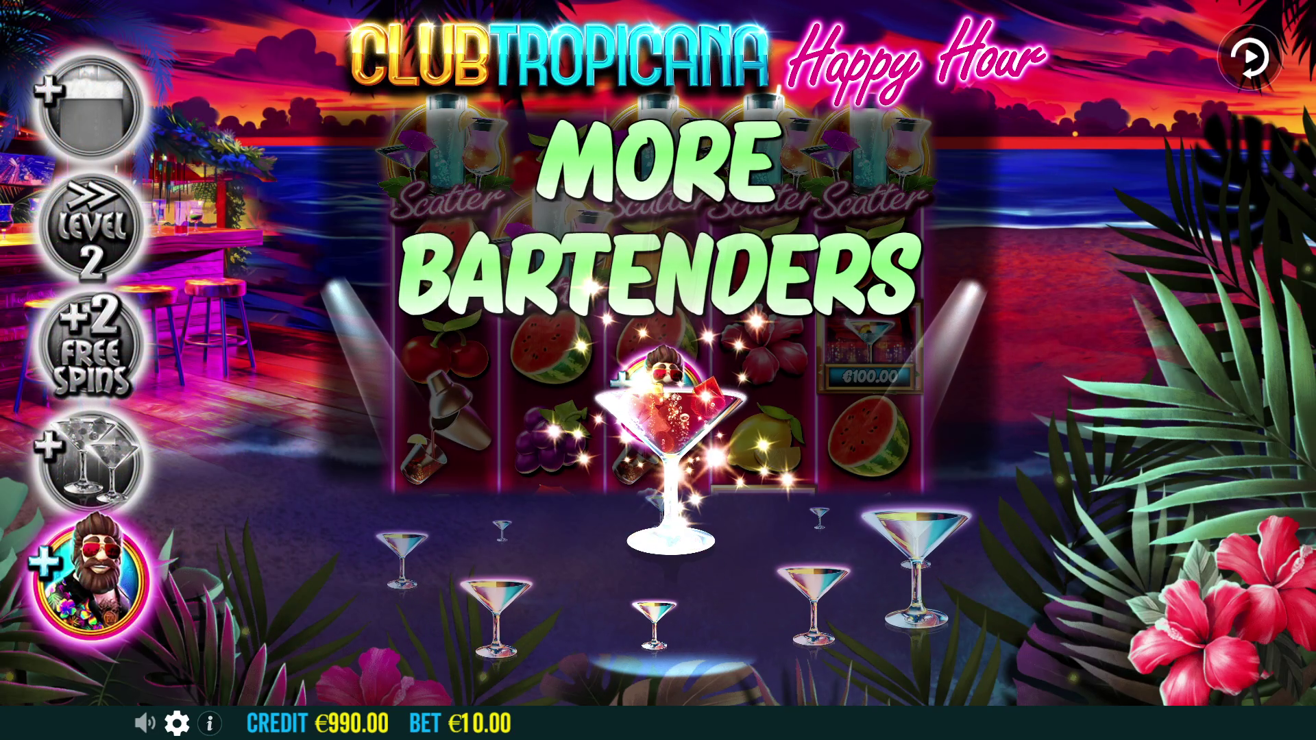 Club Tropicana - Happy Hour - Free spins 9