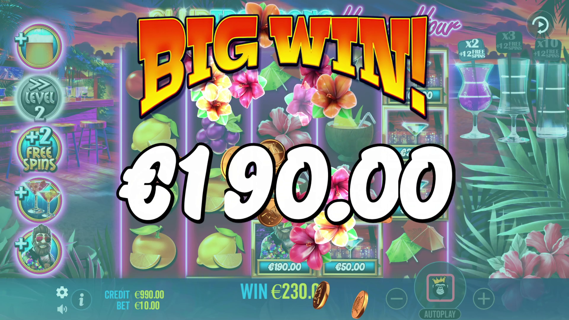 Club Tropicana - Big win 1