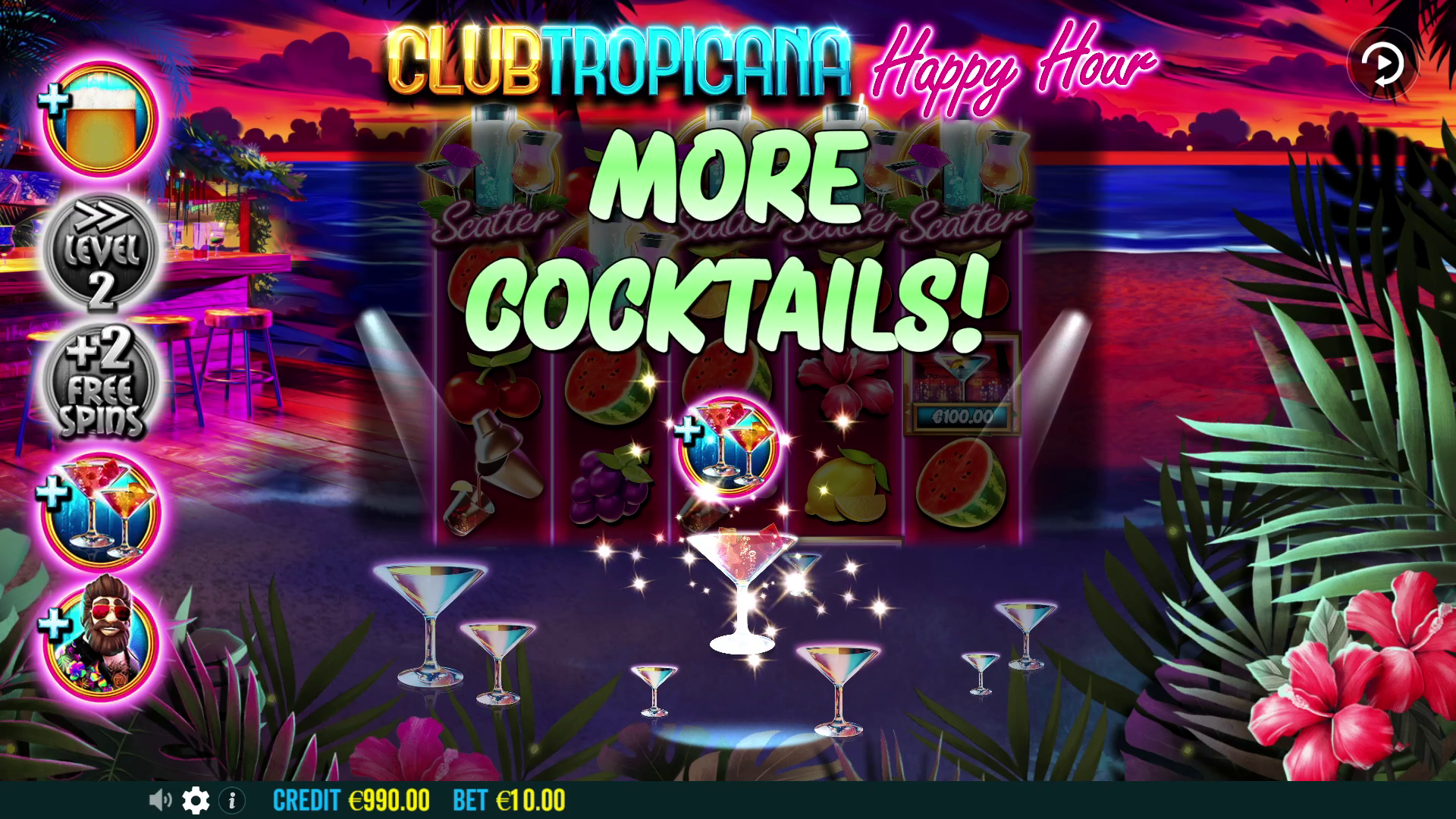 Club Tropicana - Free spins 10