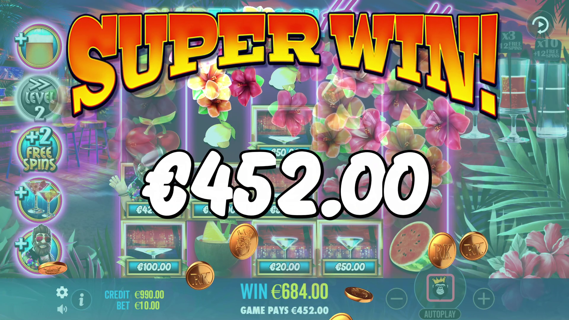 Club Tropicana - Big win 4