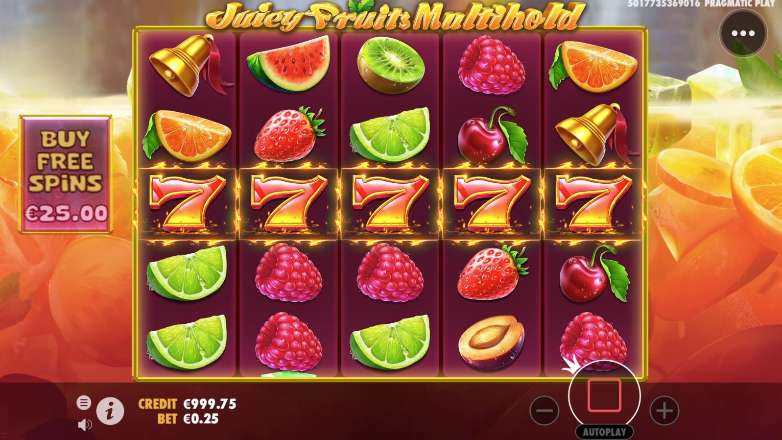 Juicy Fruits Multihold - Main game