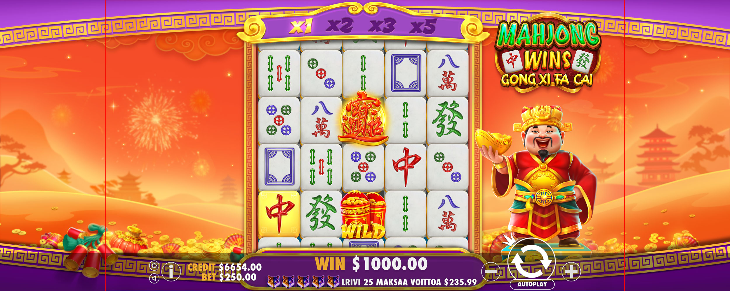Mahjong Wins - Gong Xi Fa Cai - Main game