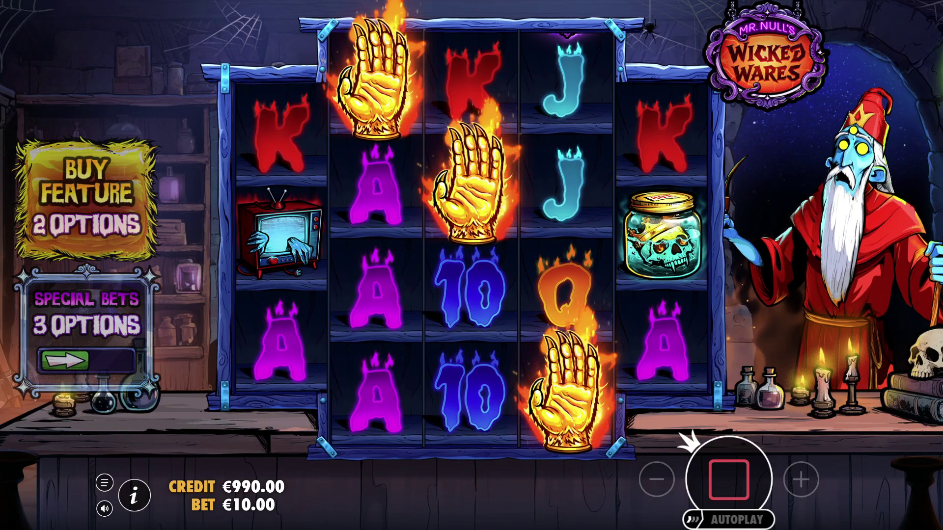 Mr. Null's Wicked Wares - Free spins 7