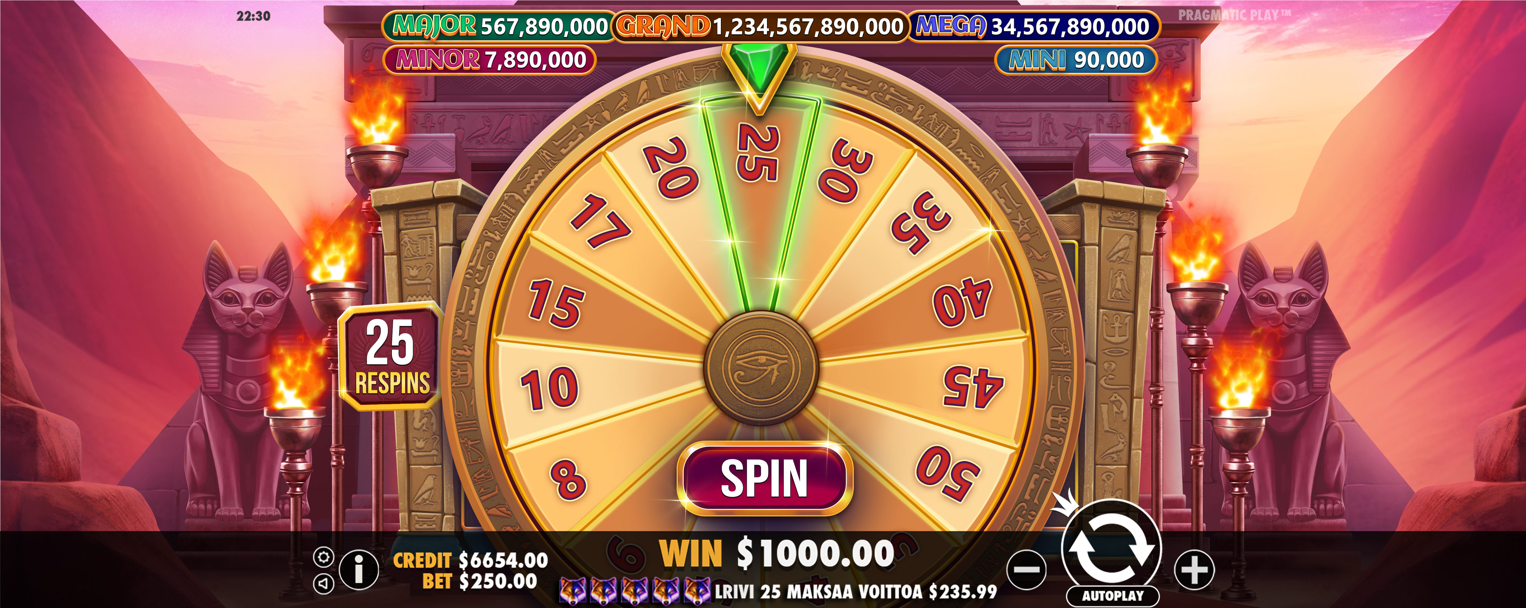 Mummy's Jewels - Free spins 7