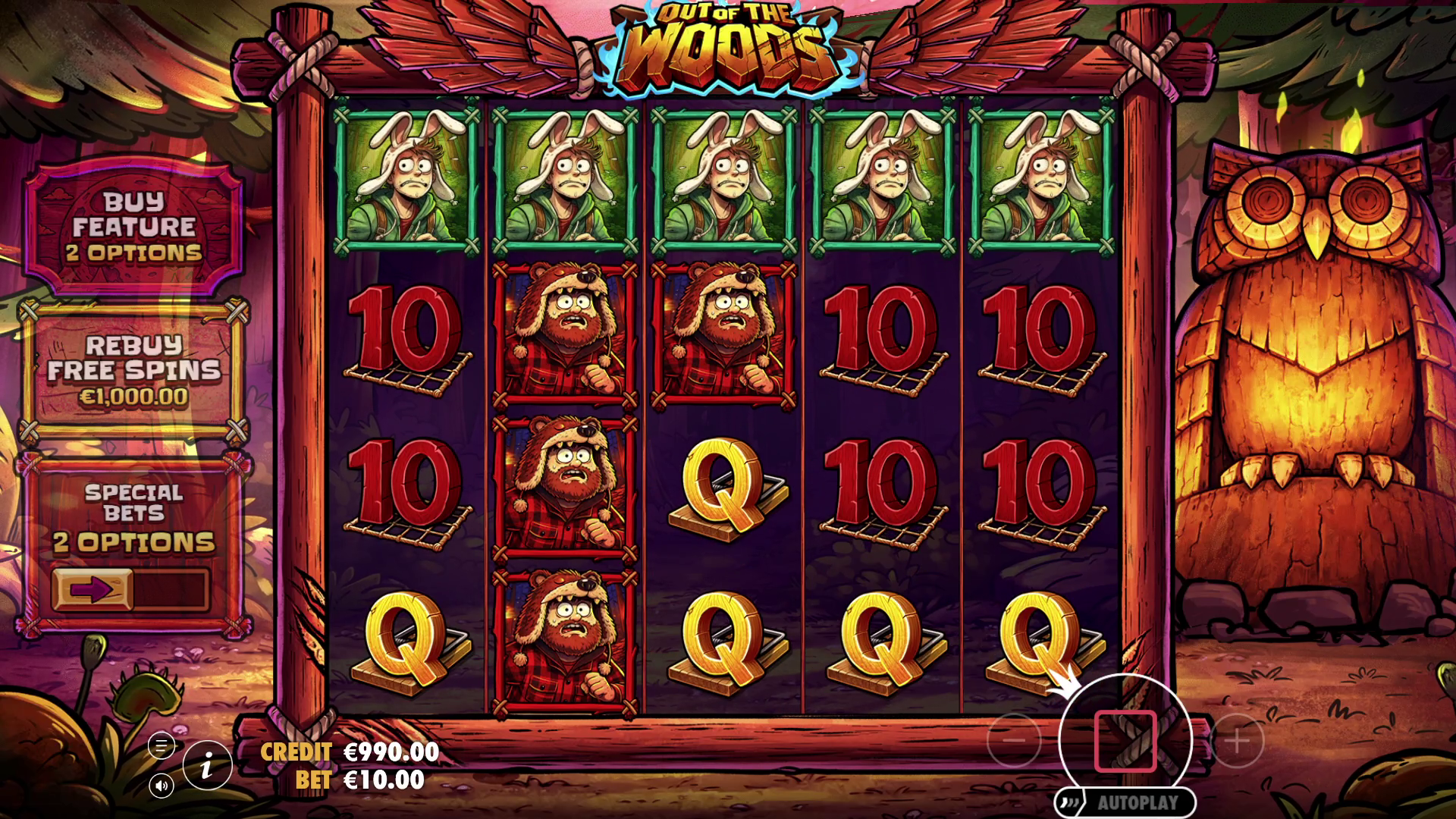 Out of the Woods - Main game