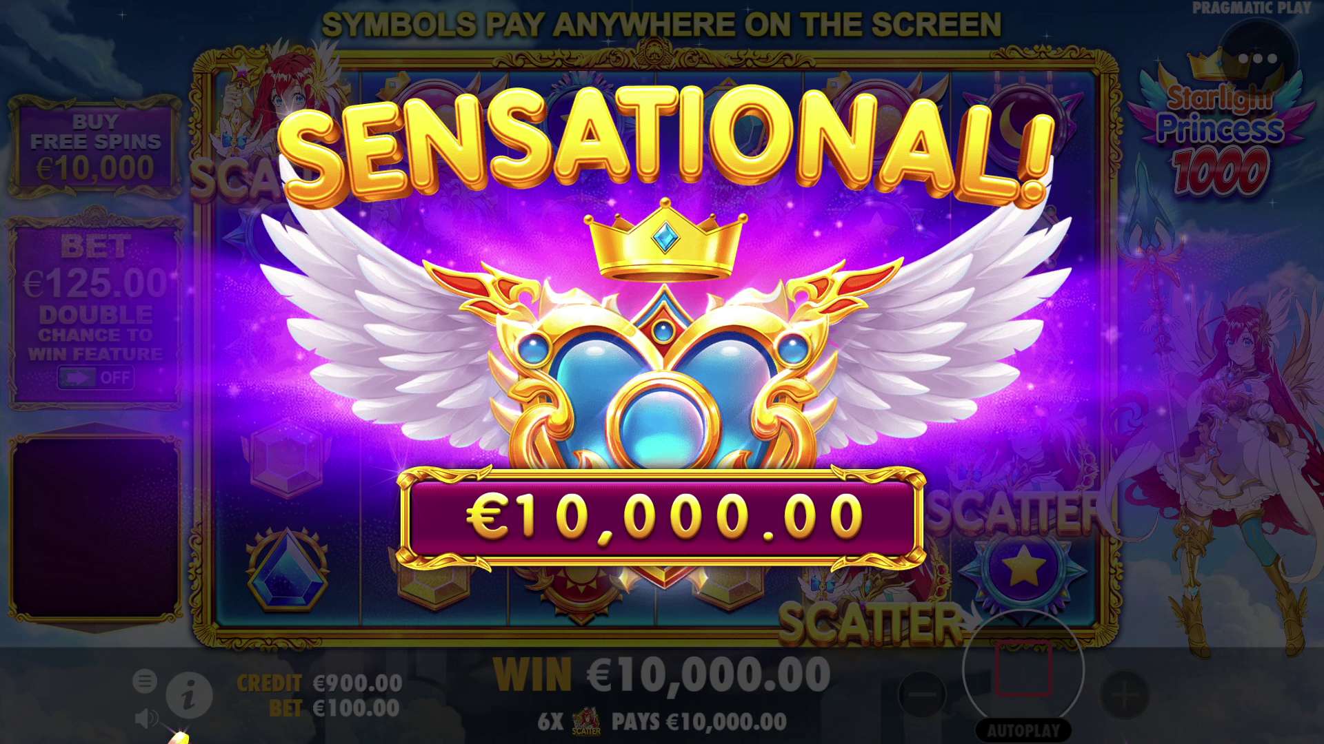 Starlight Princess 1000 - Big win 13