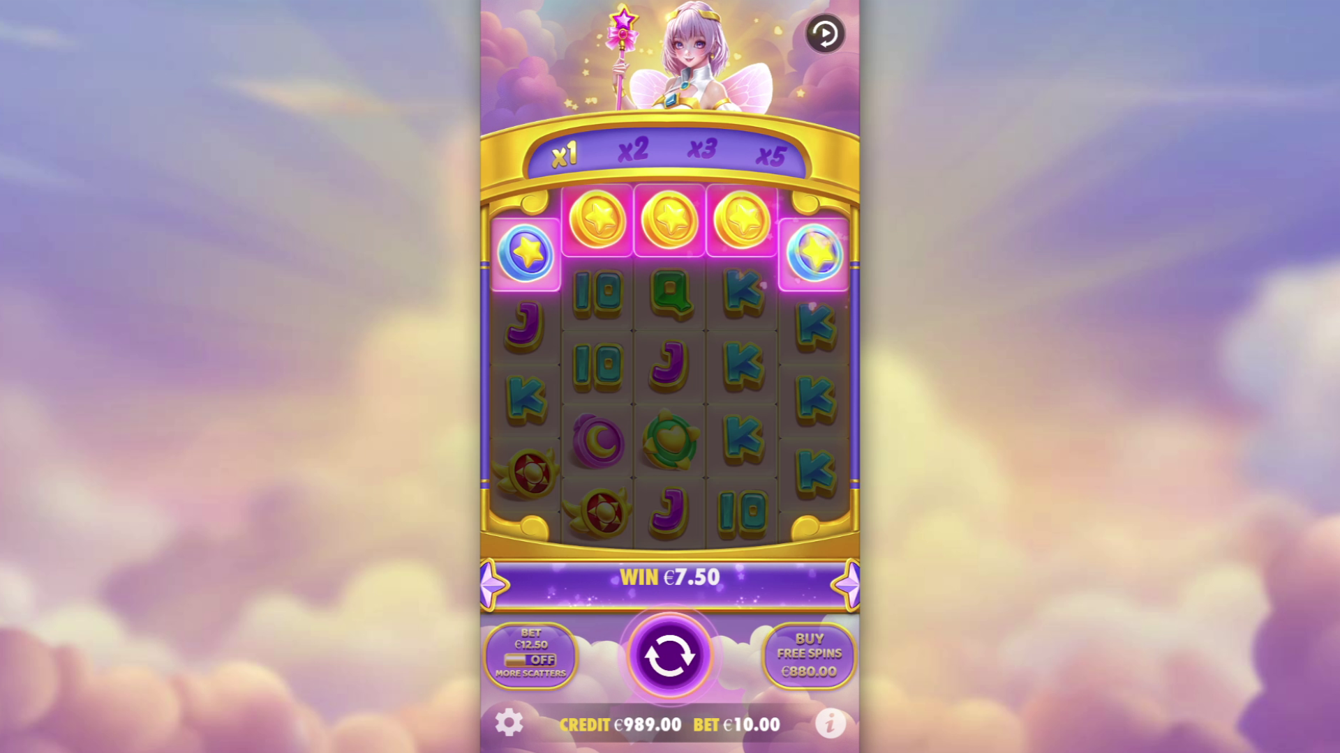 Starlight Wins - Main game