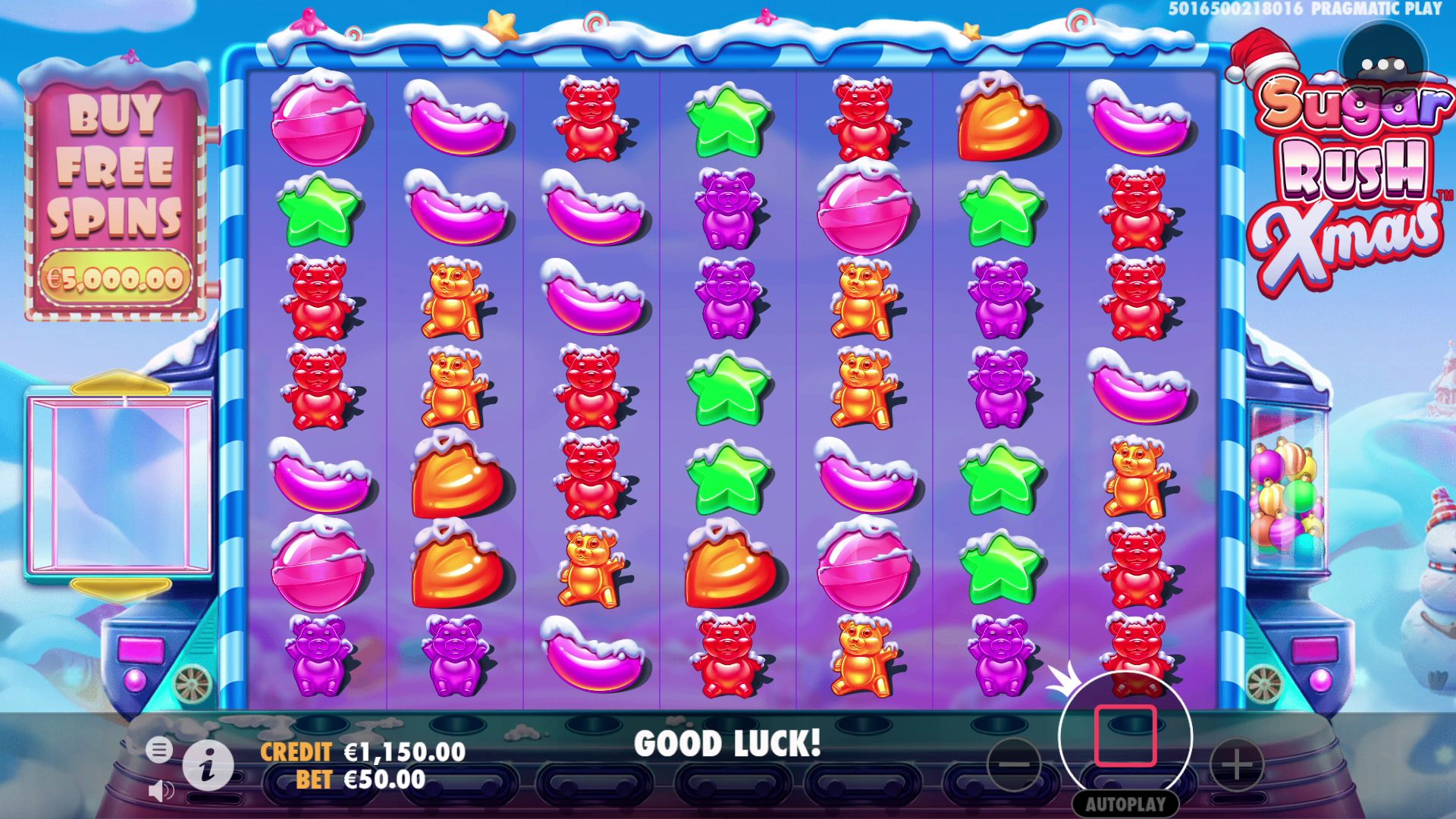 Sugar Rush Xmas - Main game