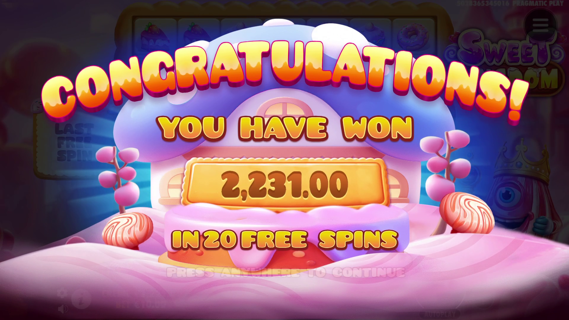 Sweet Kingdom - Free spins 2