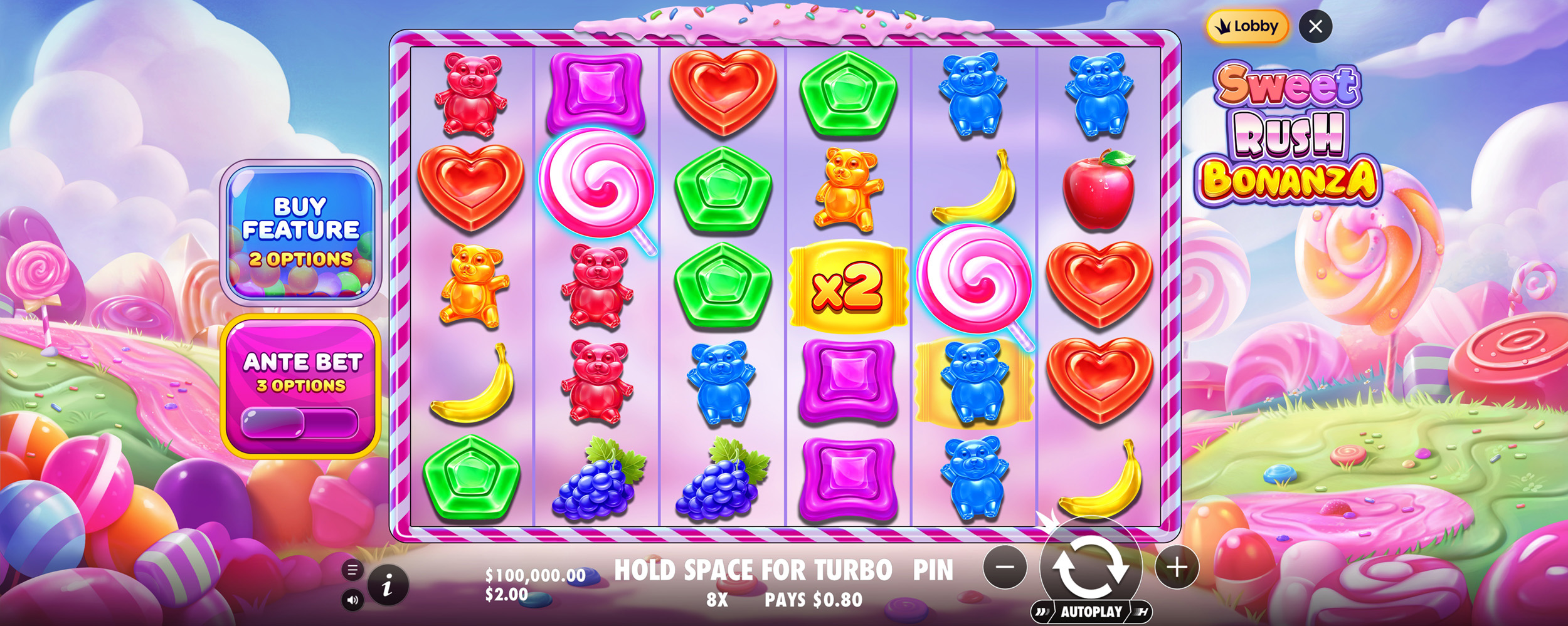 Sweet Rush Bonanza - Buy bonus 3