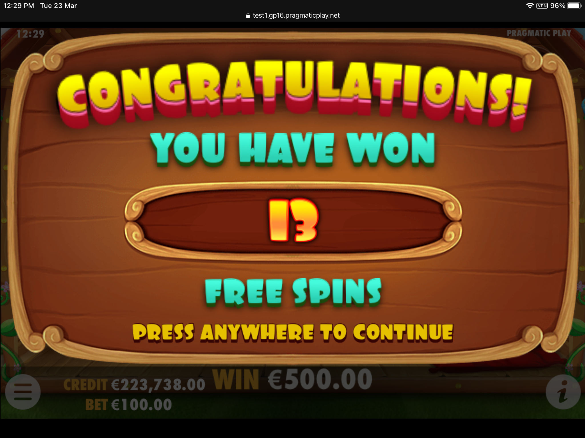 The Dog House - Free spins 1