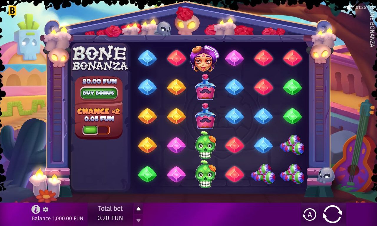 Bone Bonanza game lobby