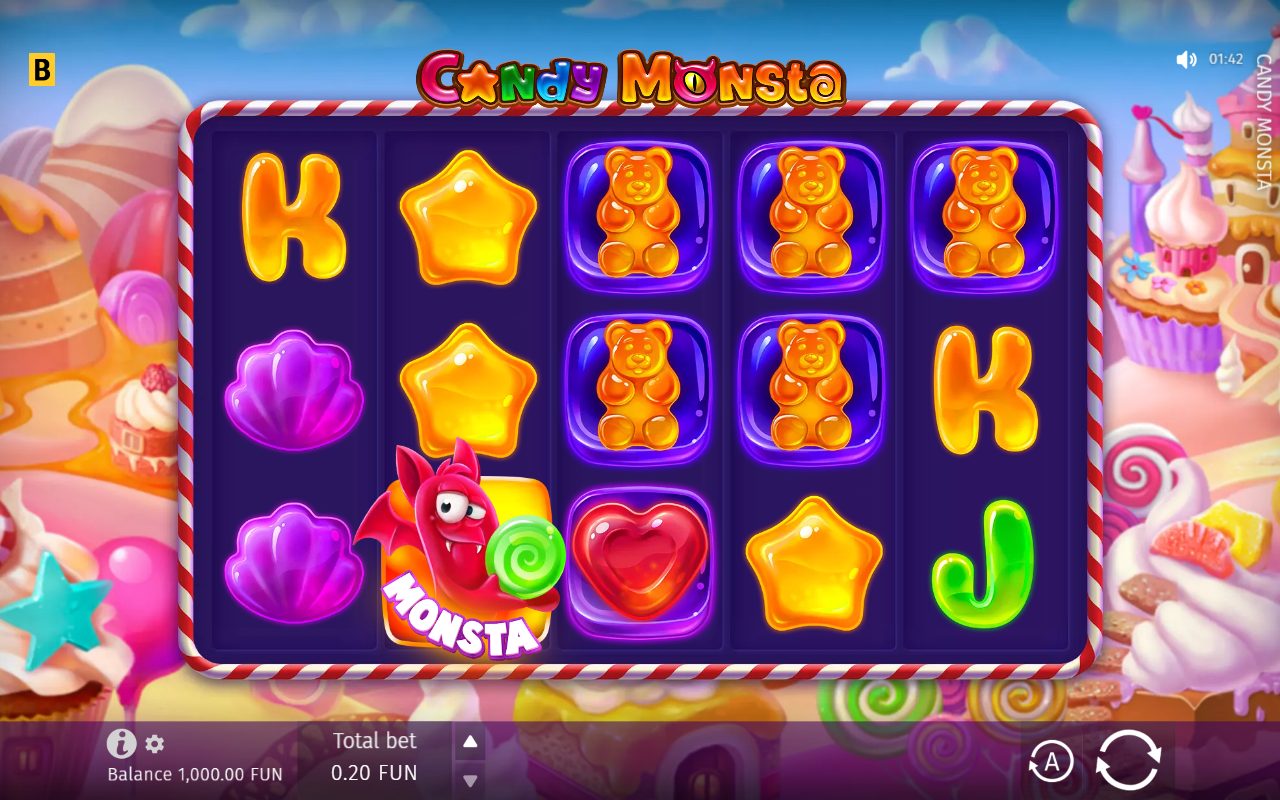 Candy Monsta game lobby