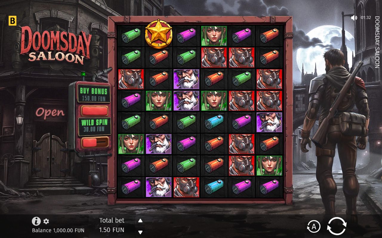 Doomsday Saloon game lobby