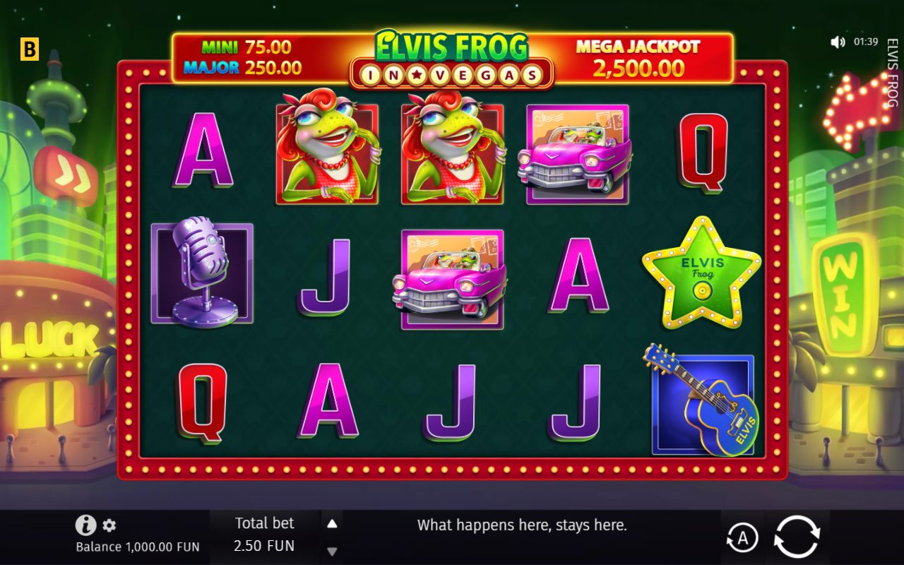 Elvis Frog In Vegas game lobby