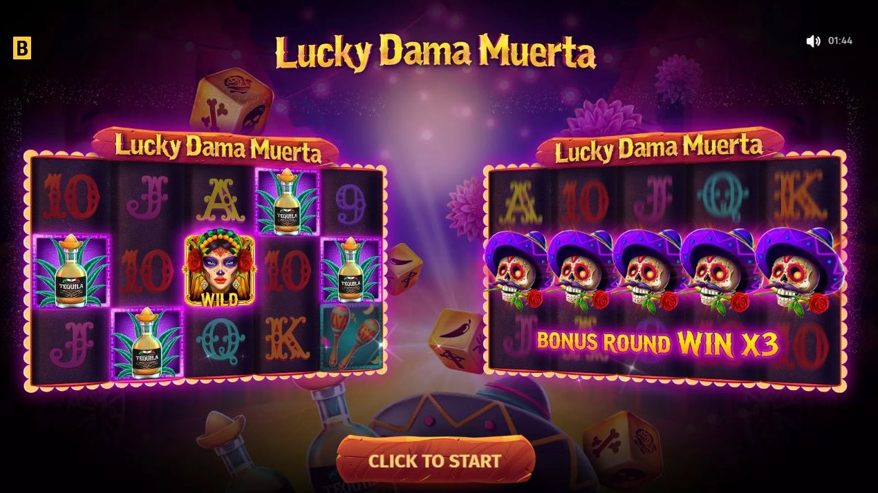 Lucky Dama Muerta game lobby