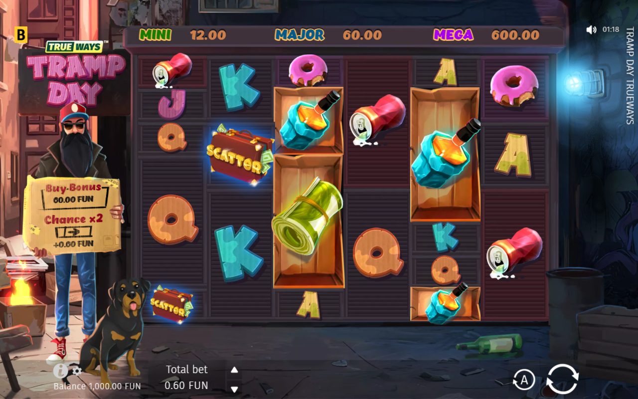 Tramp Day Trueways game lobby