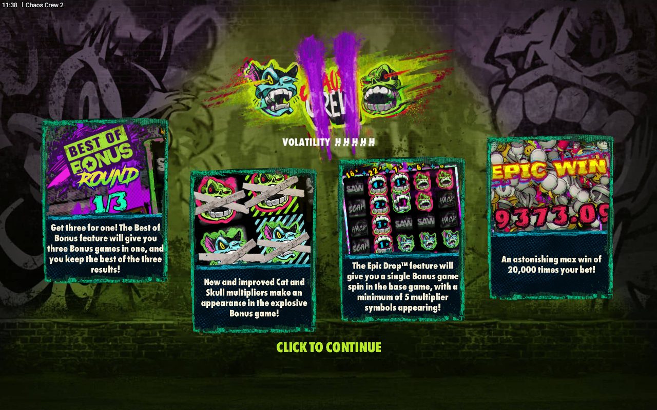 Chaos Crew 2 game lobby