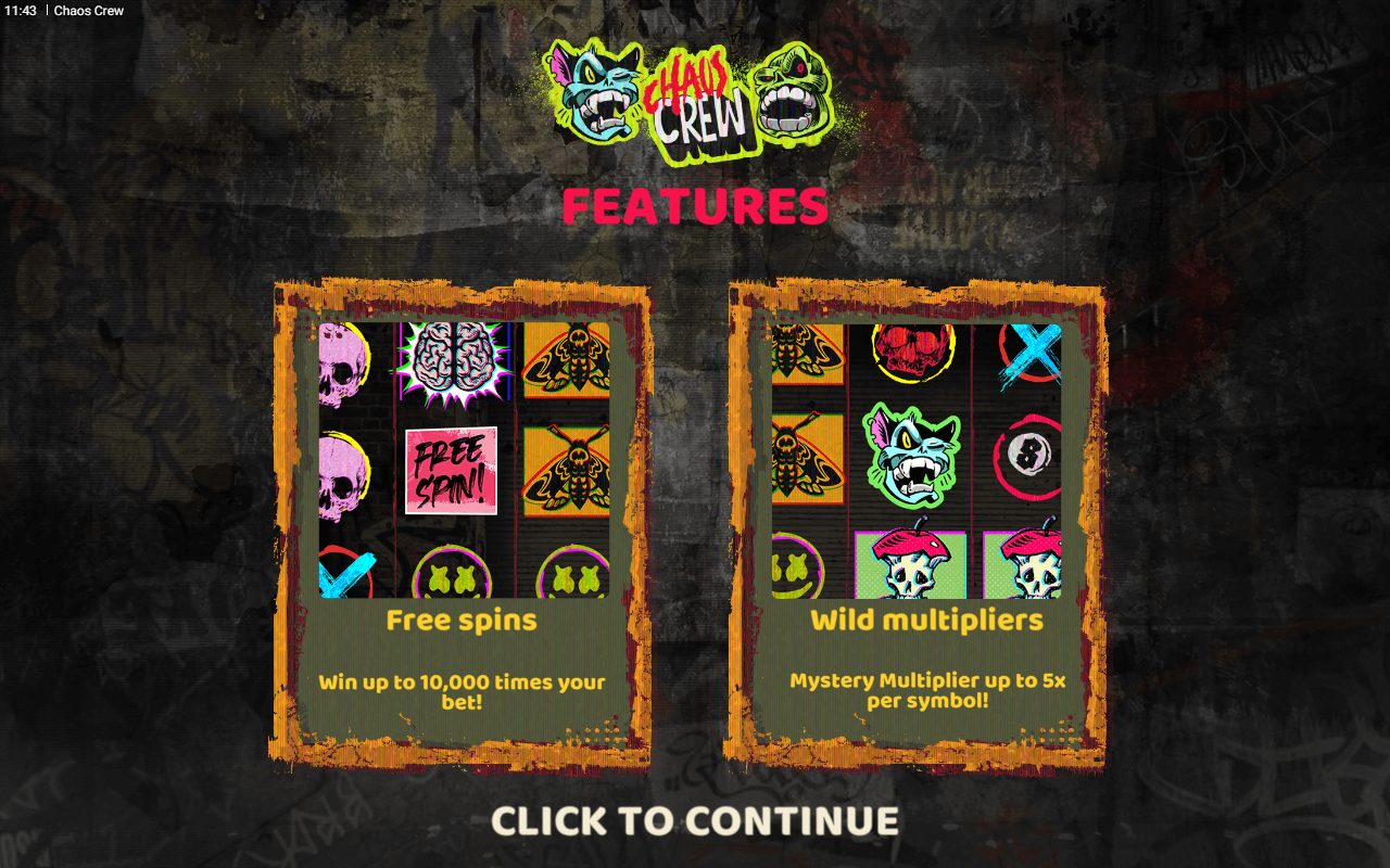 Chaos Crew game lobby