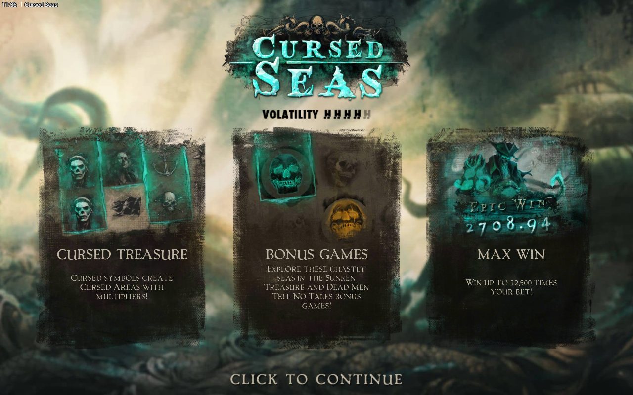 Cursed Seas game lobby