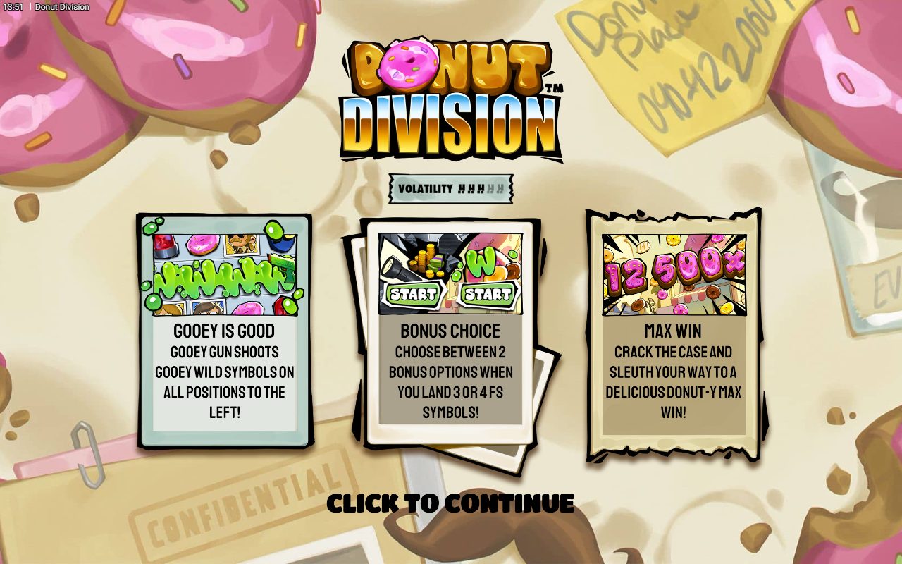 Donut Division game lobby