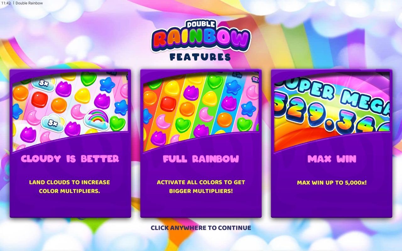 Double Rainbow game lobby