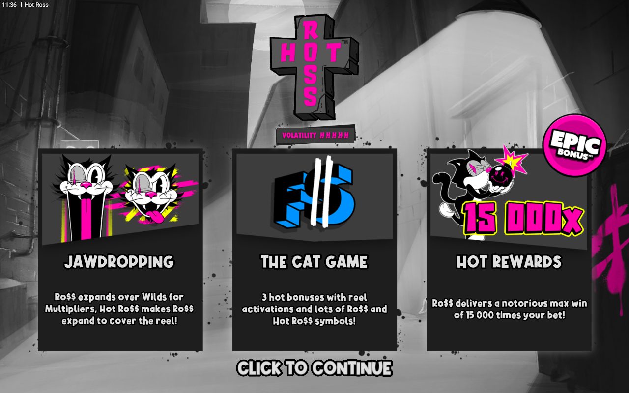 Hot Ross game lobby