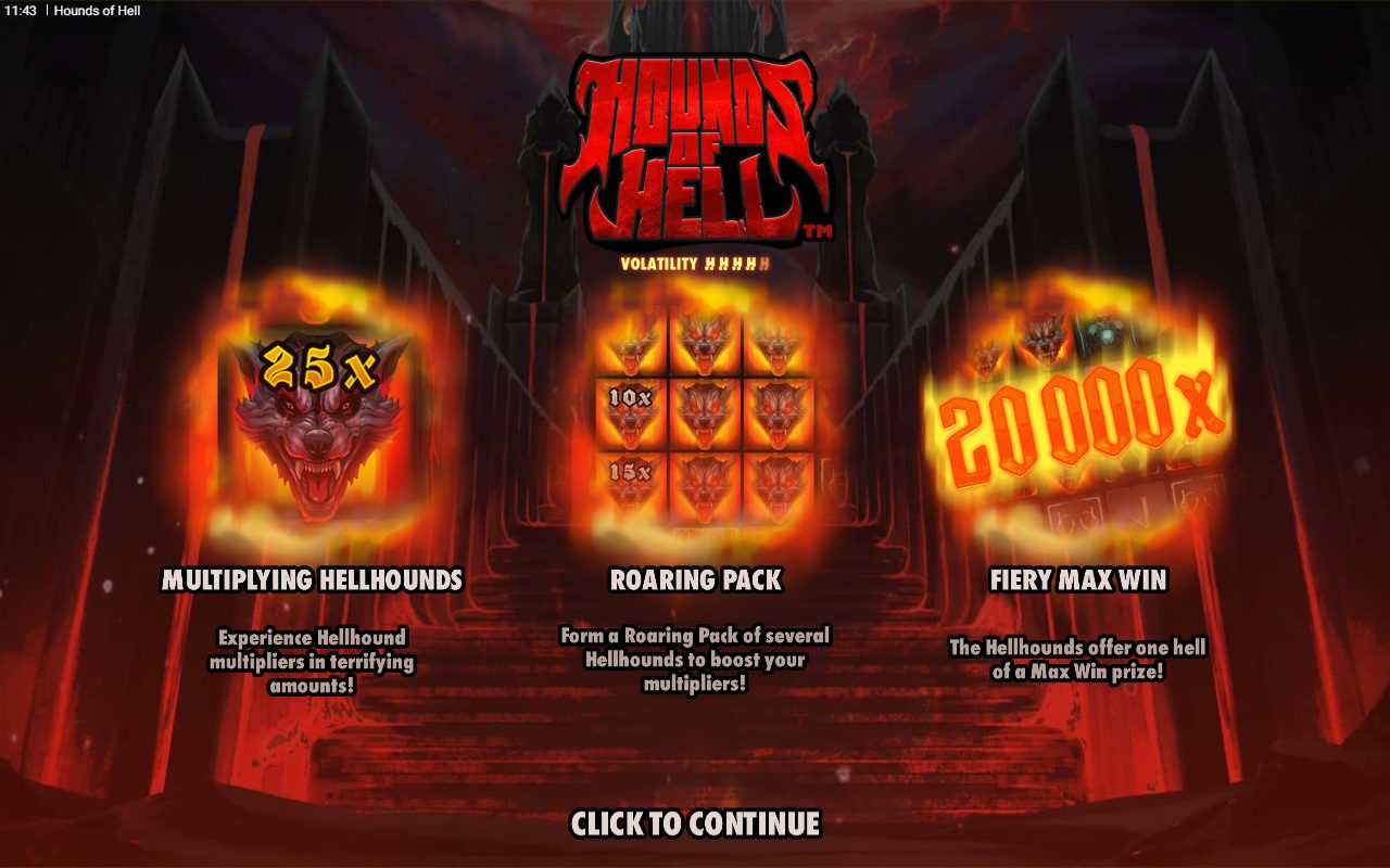 Hounds of Hell game lobby
