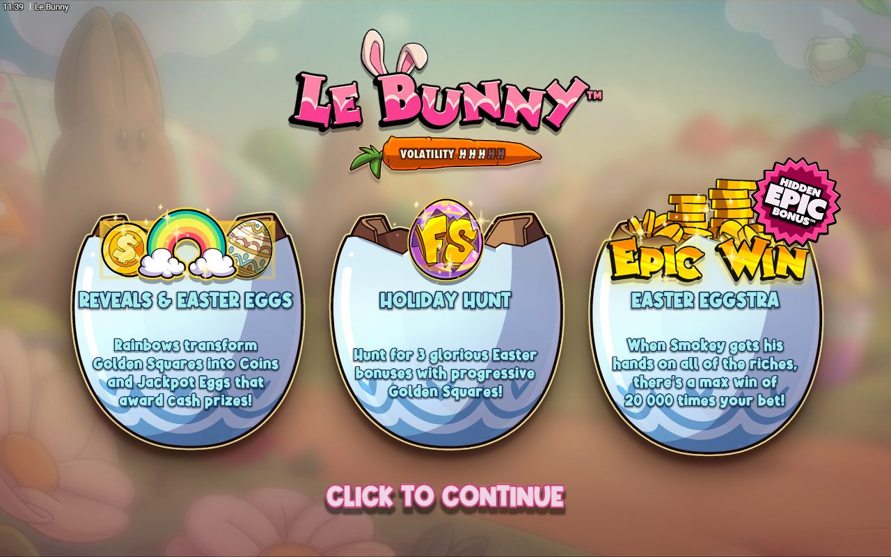 Le Bunny game lobby