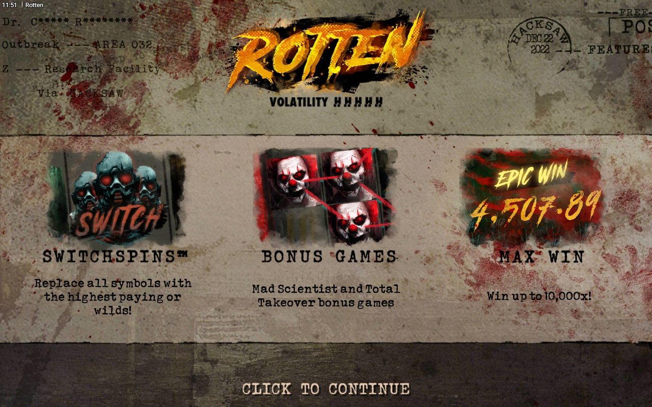 Rotten game lobby