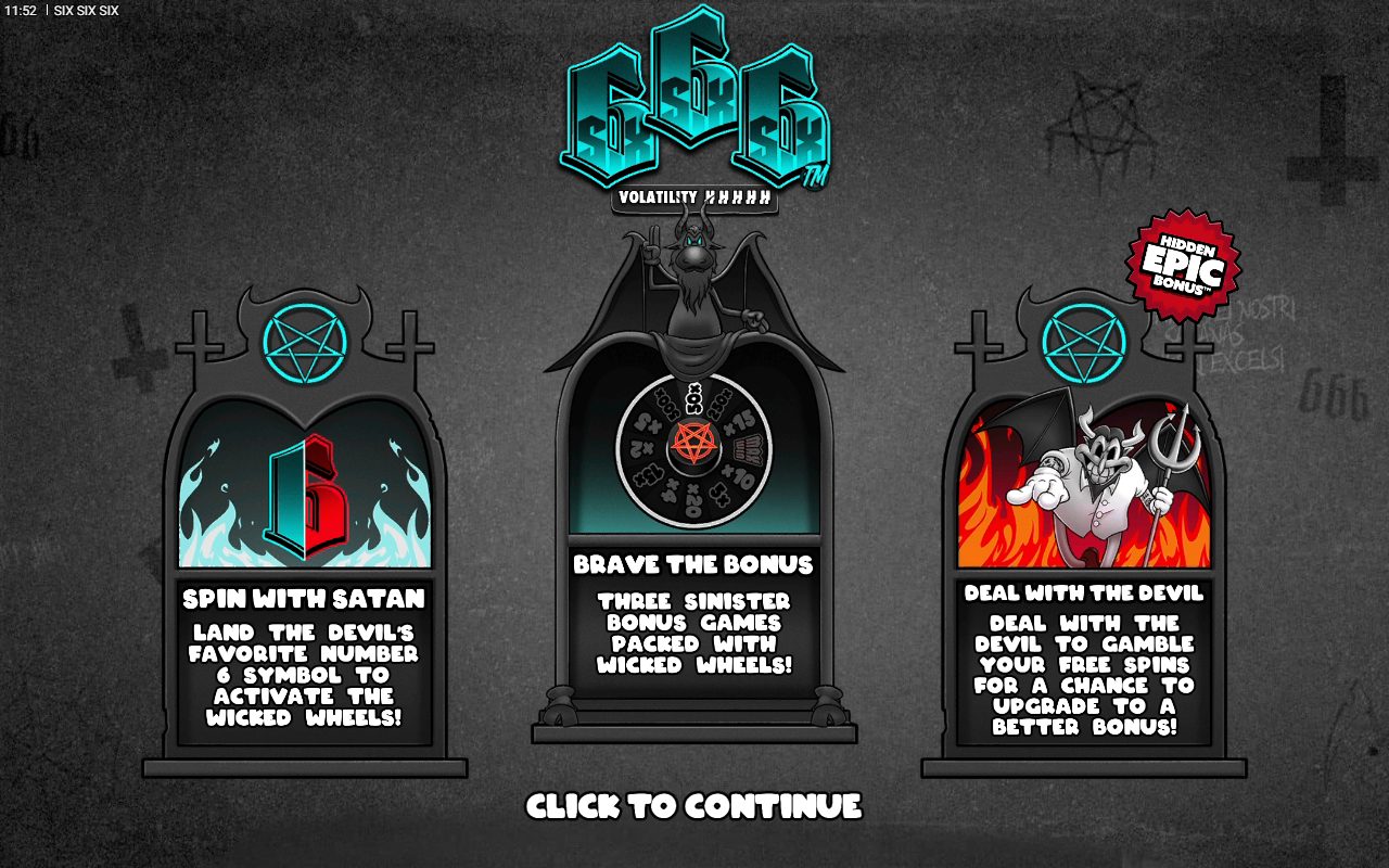 SixSixSix game lobby