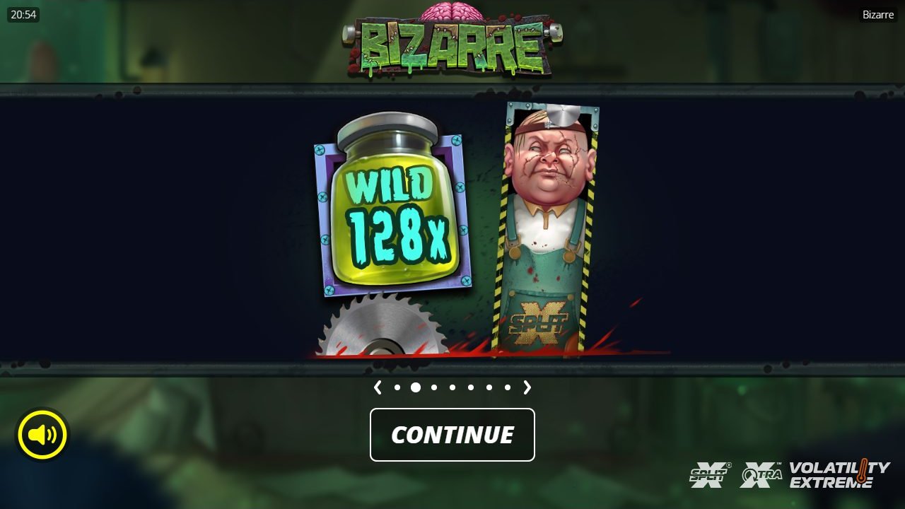 Bizarre game lobby