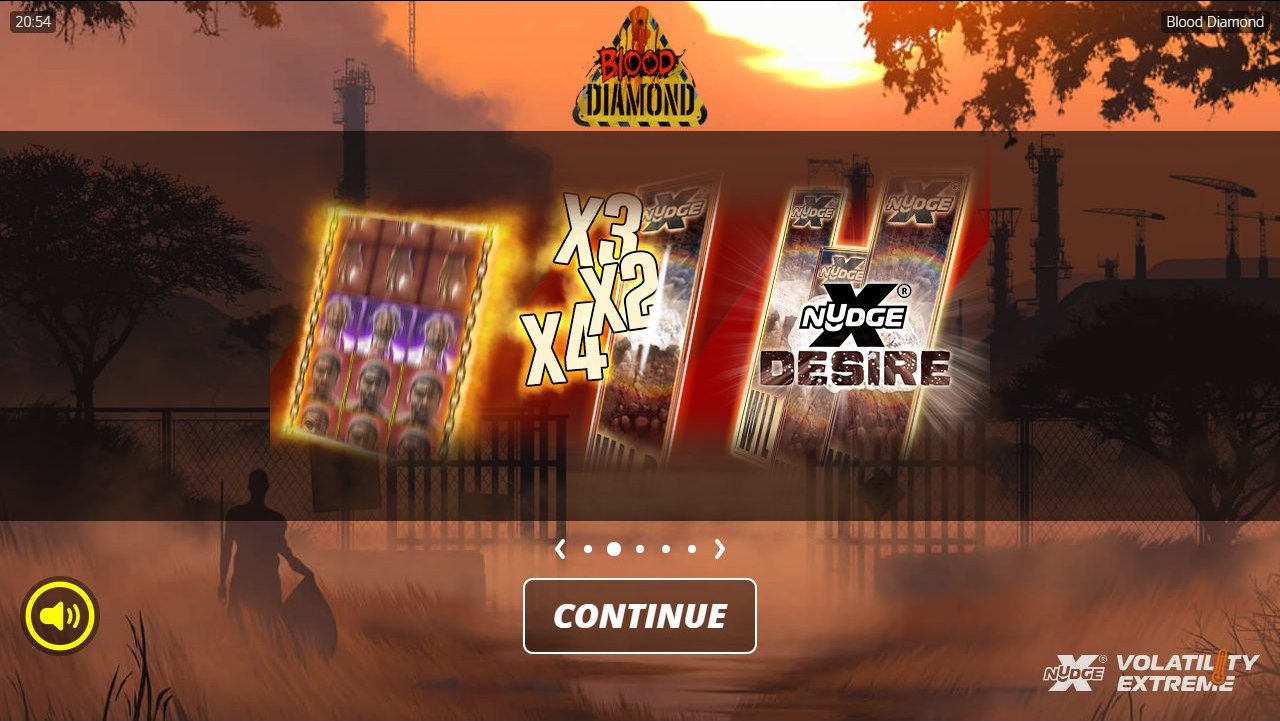 Blood Diamond game lobby