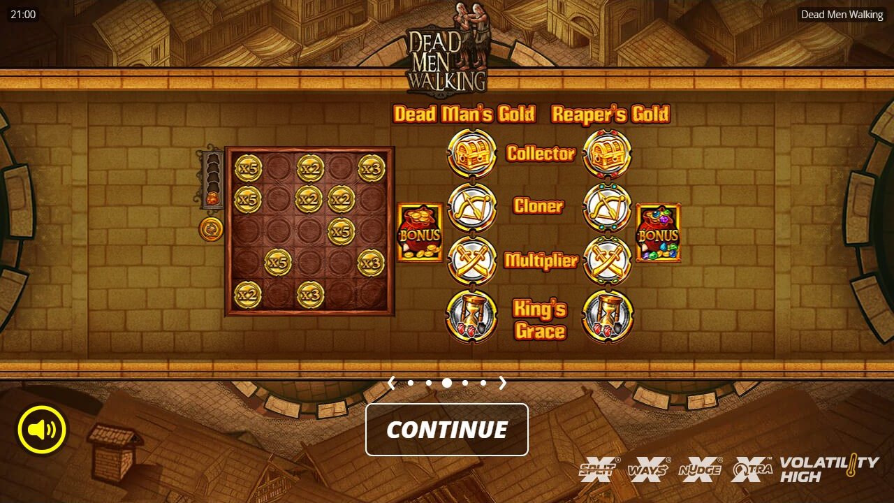 Dead Men Walking game lobby