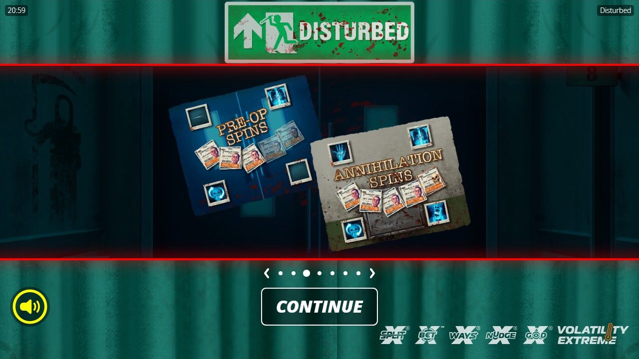 Disturbed game lobby