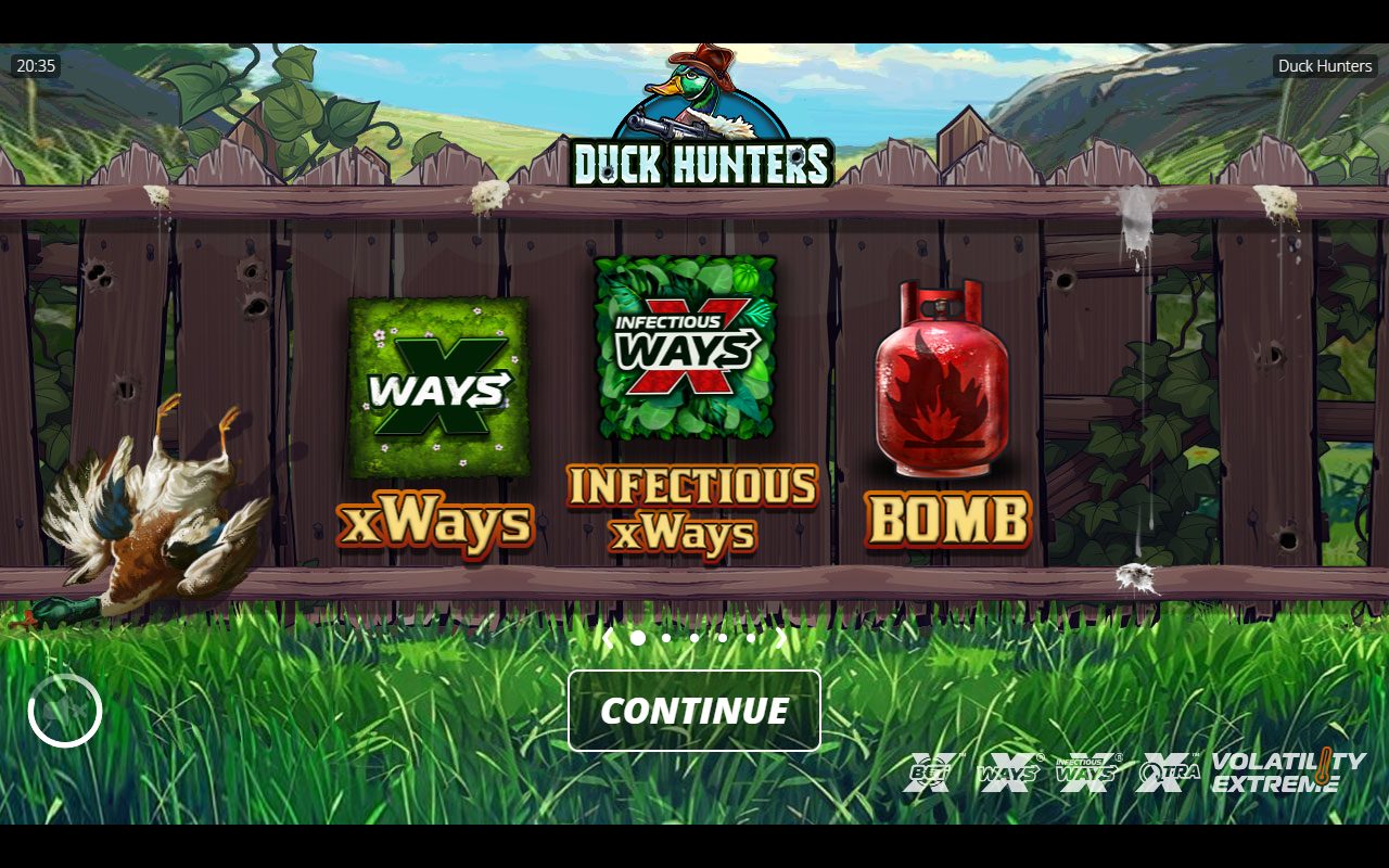 Duck Hunters game lobby