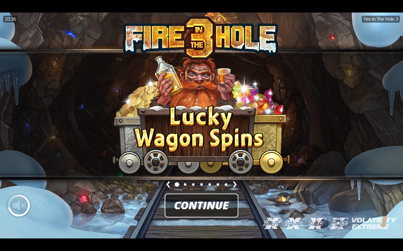 Fire in the Hole 3 game lobby