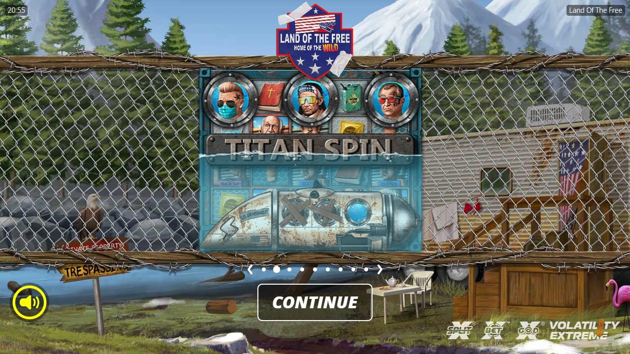 Land of the Free game lobby