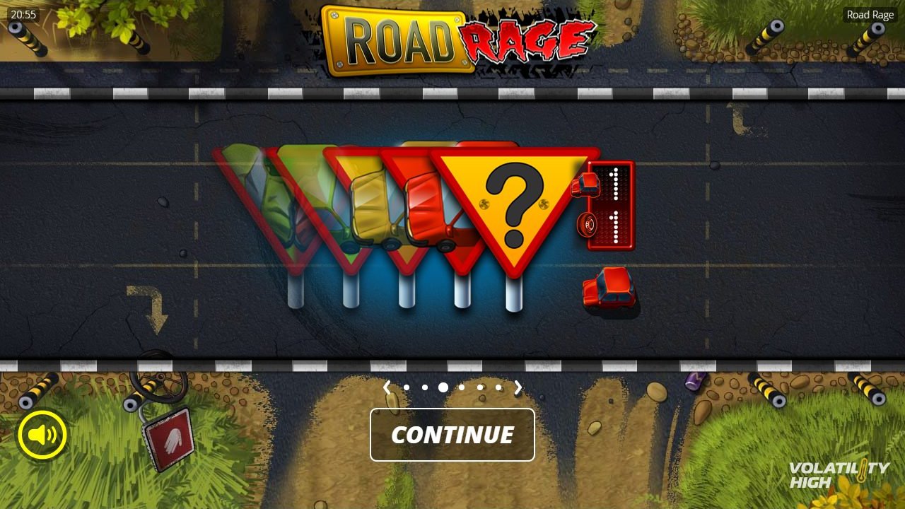 Road Rage game lobby